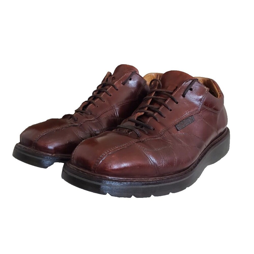 MEPHISTO Abel Air Relax Goodyear Welt Shoes Men's Size 10 Light Derby Brown $450